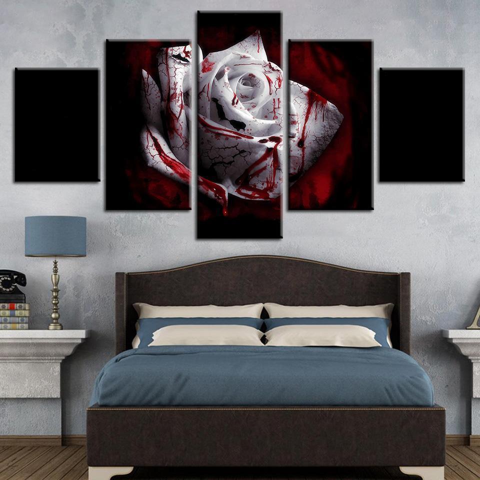Scary Rose – Halloween Canvas Wall Art