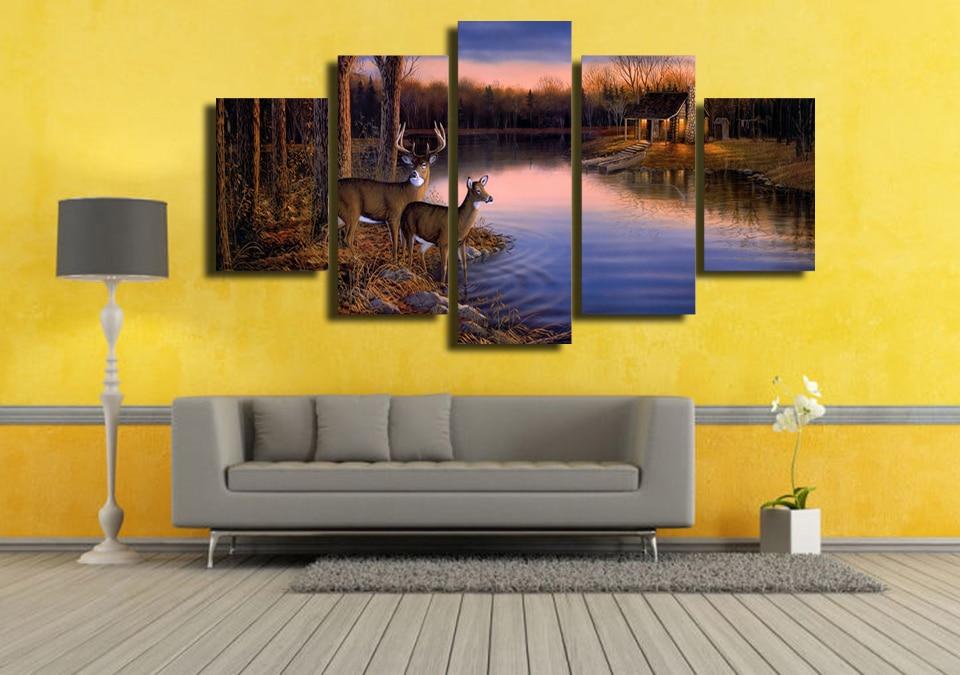 Scenery Bedroom Decoration – Animal Canvas Wall Art