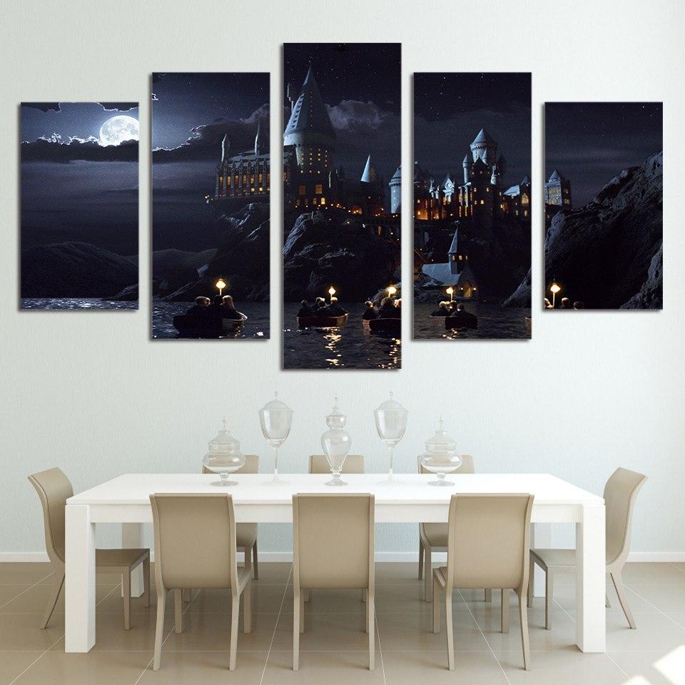 School Of Witchcraft And Wizardry – Landscape Canvas Wall Art