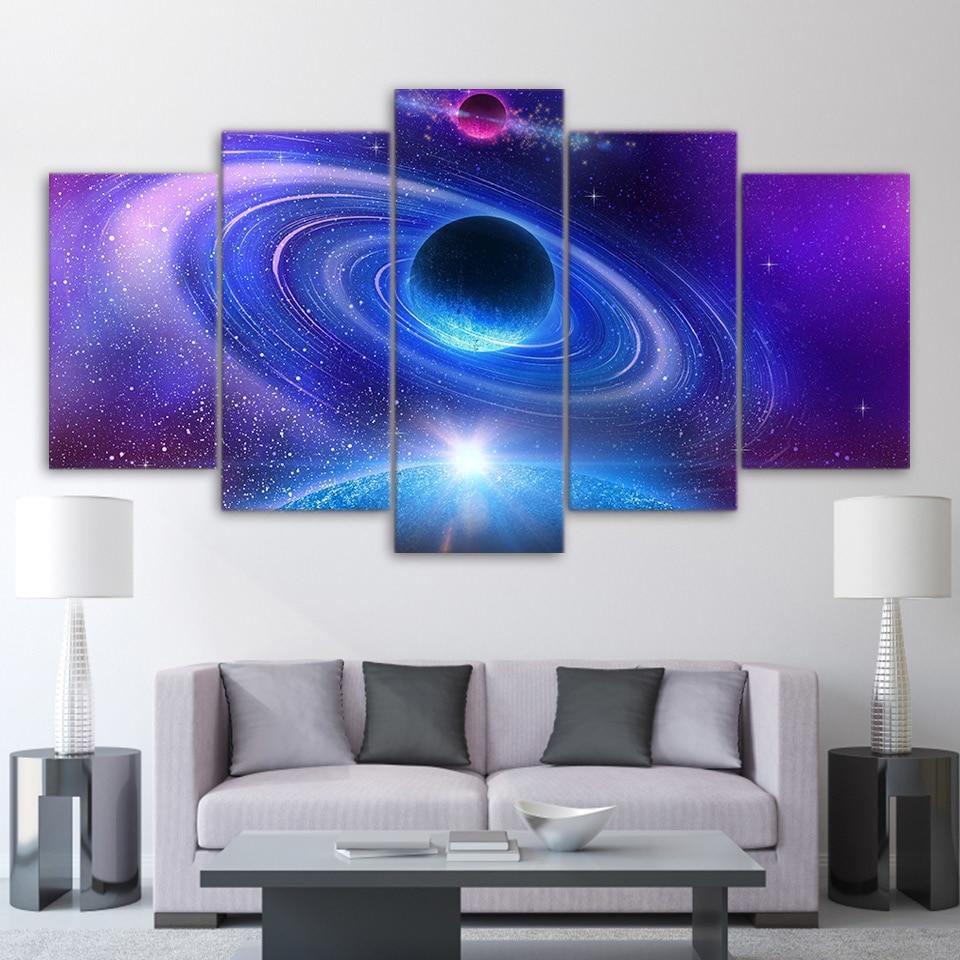 Science Spac – Space Canvas Wall Art