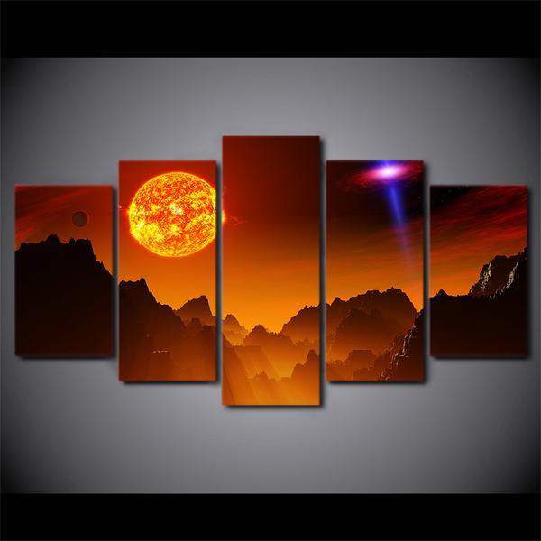 Science Space Universe Fantasy – Sapce Canvas Wall Art