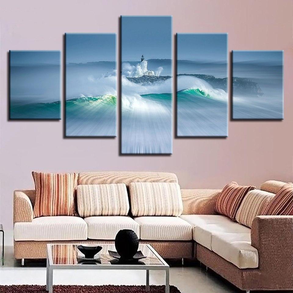 Sea 14 – Space Canvas Wall Art