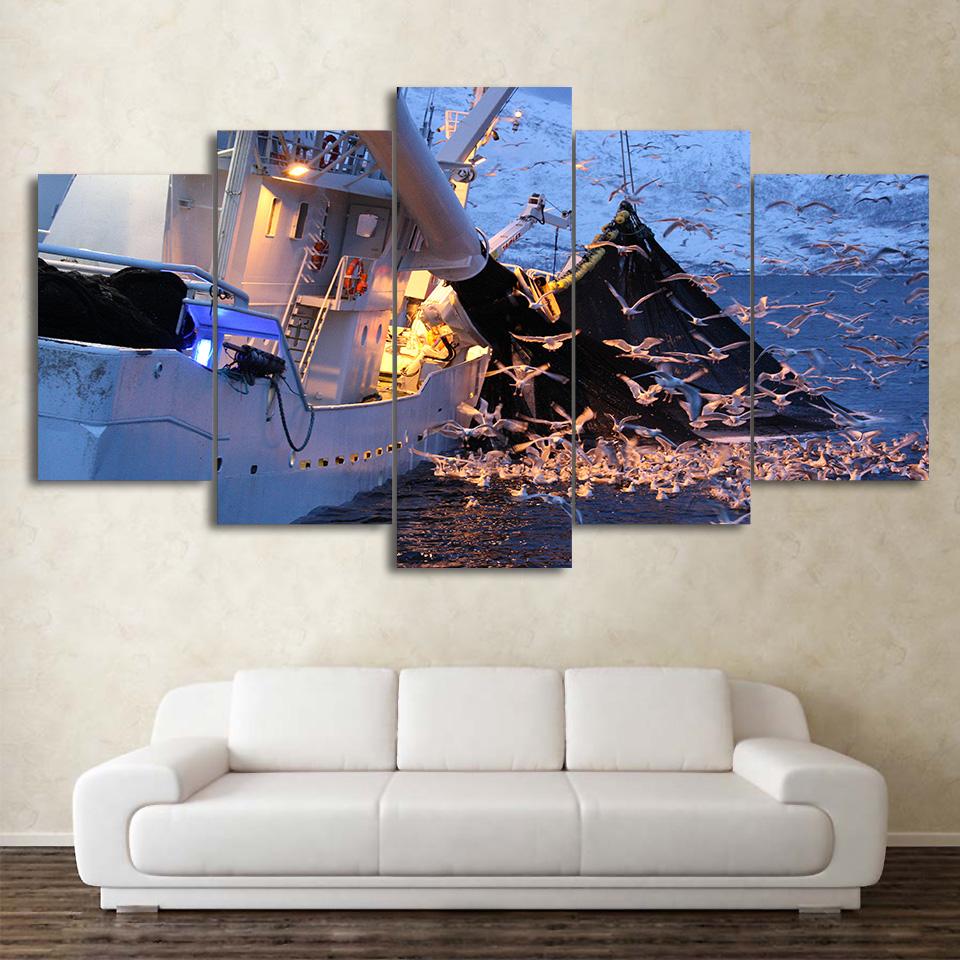 Sea Swallow – Fishing Canvas Wall Art