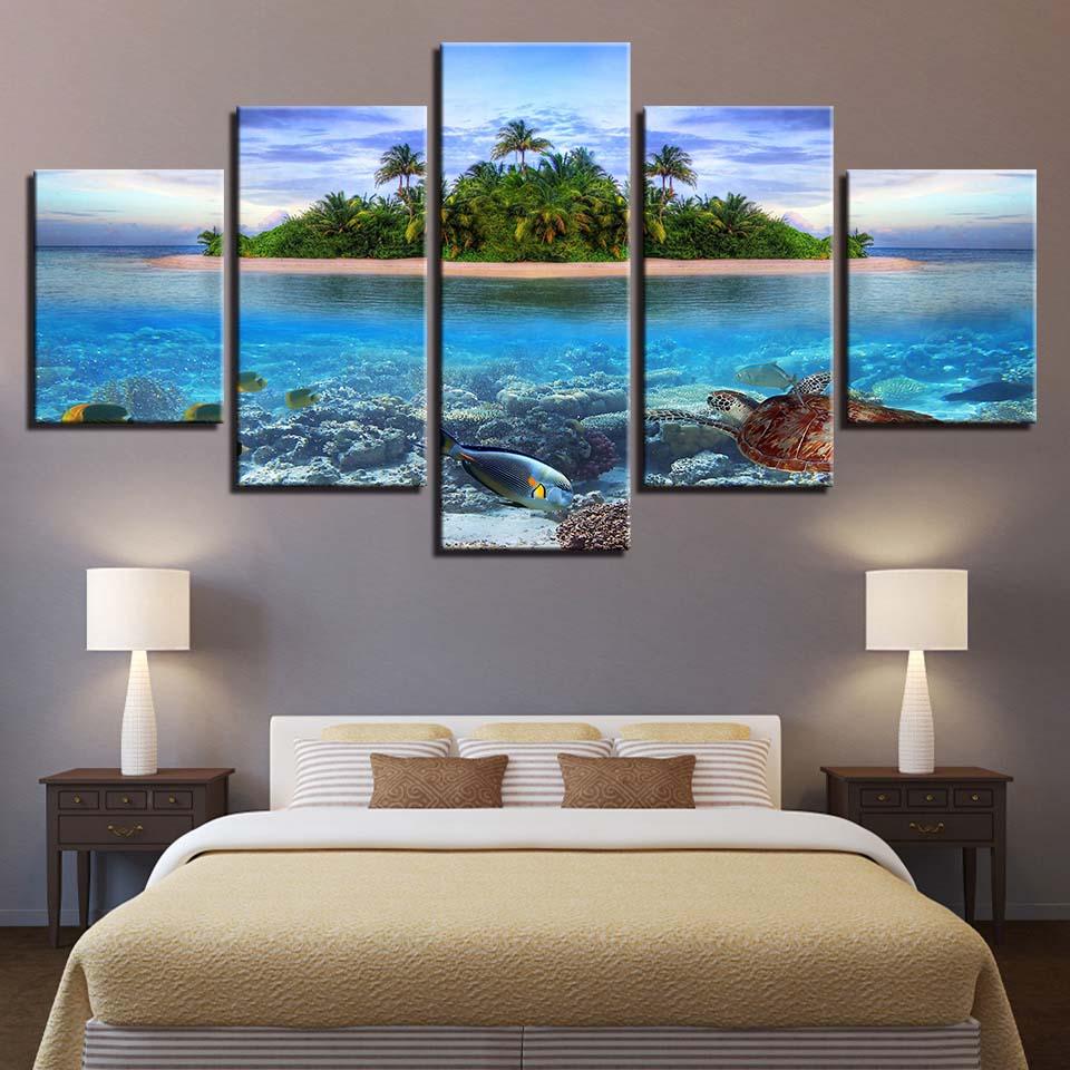 Sea Turtles 8 – Animal Canvas Wall Art