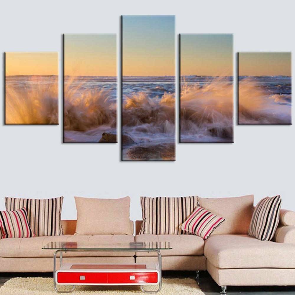 Sea Wave 7 – Space Canvas Wall Art