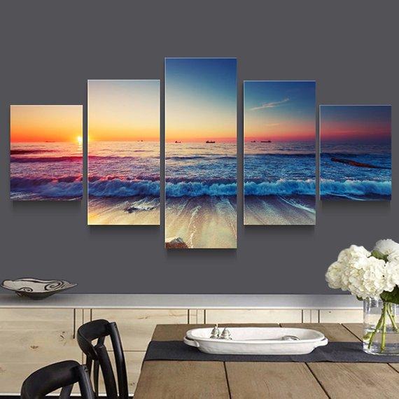 Seascape 02 – Space Canvas Wall Art