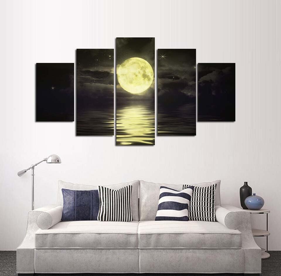 Seascape 5 – Space Canvas Wall Art