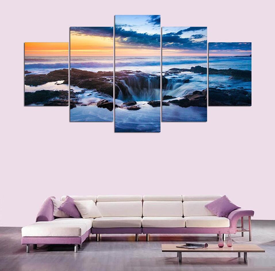 Seascape 6 – Space Canvas Wall Art