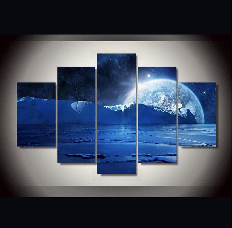 Seascape 8 – Space Canvas Wall Art