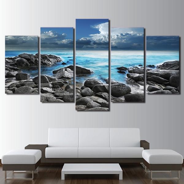 Seaside Seascape – Nature Canvas Wall Art