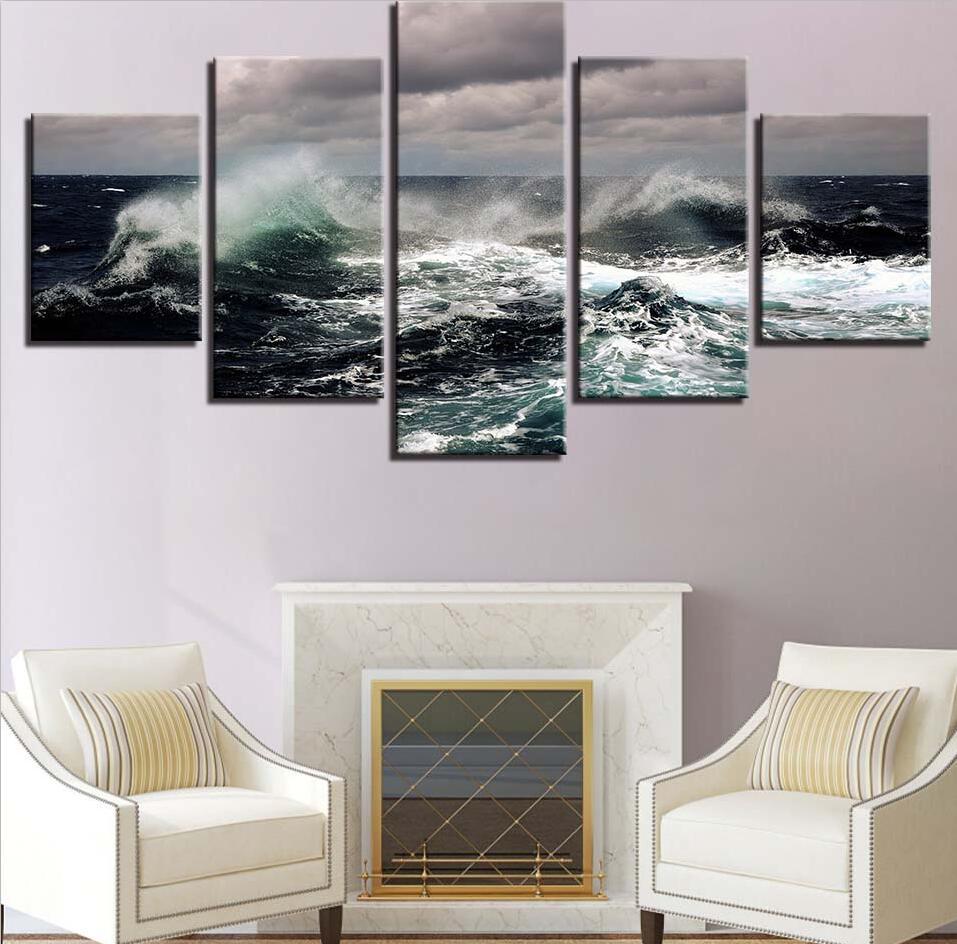 Seaview 5 – Space Canvas Wall Art