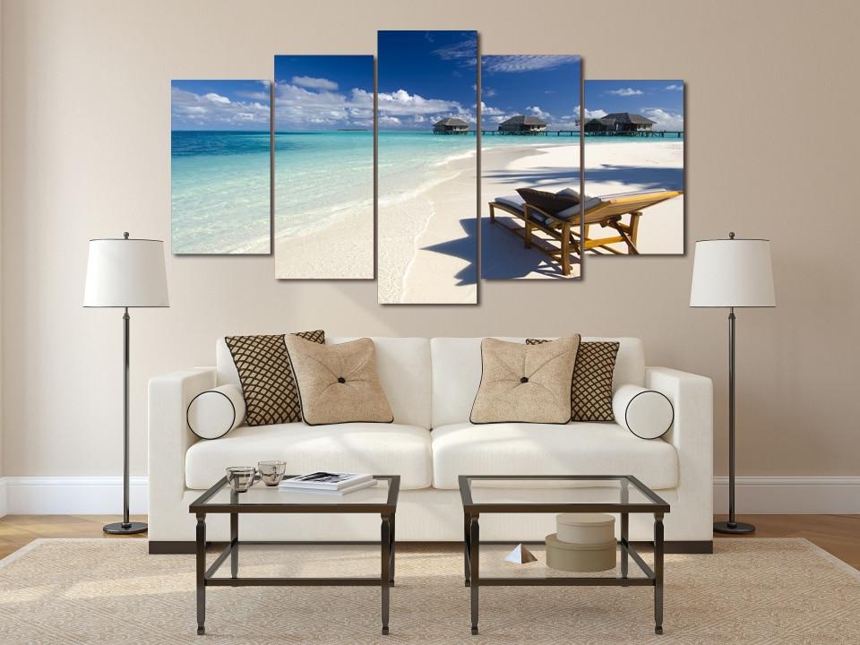 Seaview Beach – Nature Canvas Wall Art
