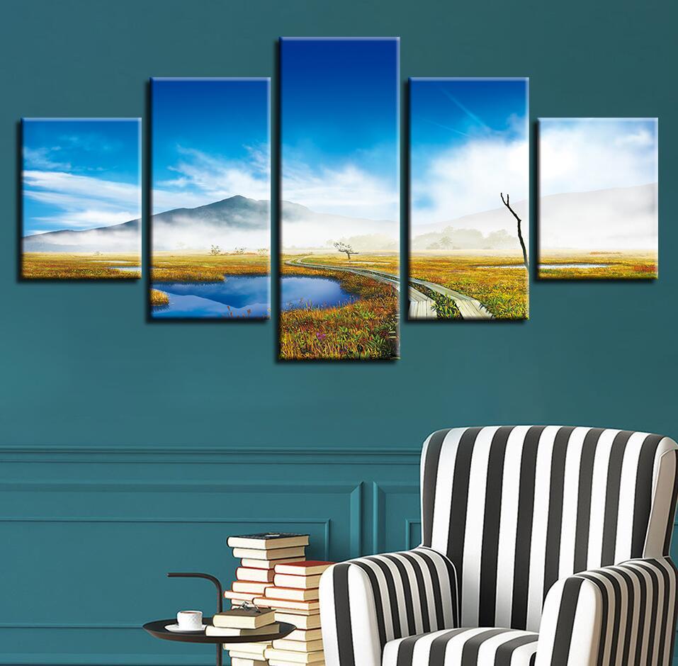 Seaview Mountain 1 – Nature Canvas Wall Art