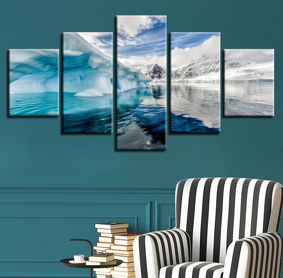 Seaview Mountain 4 – Nature Canvas Wall Art