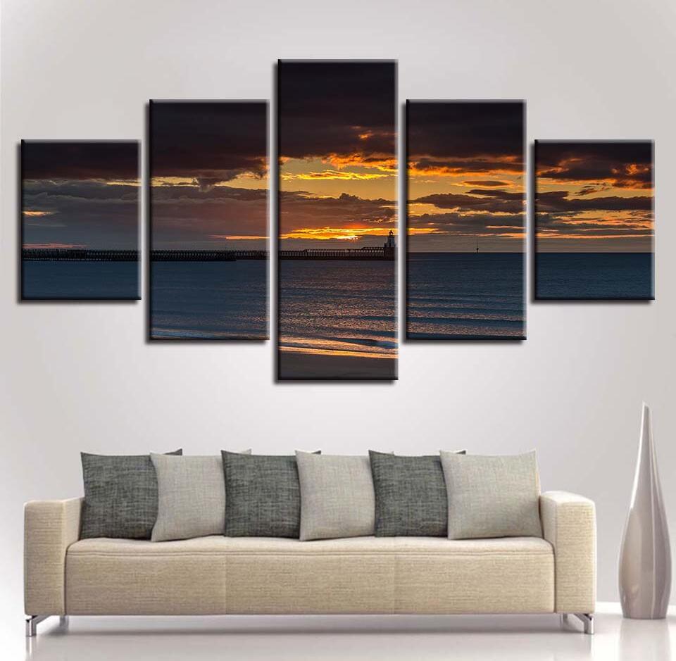 Seaview Mountain 5 – Nature Canvas Wall Art