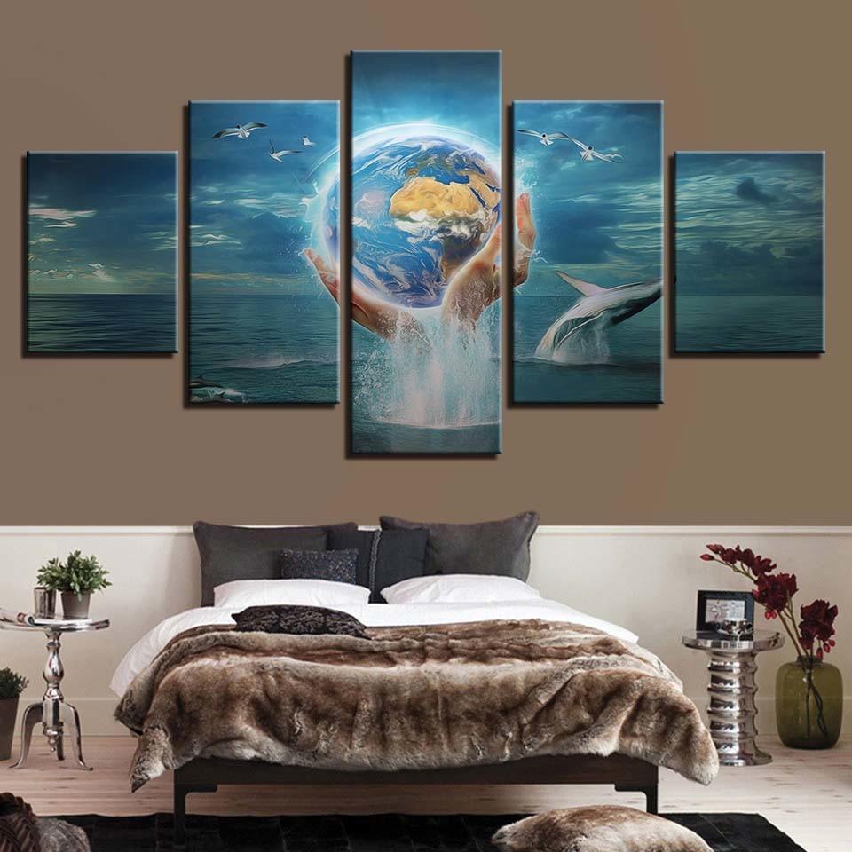 Seaview Sunshine 10 – Nature Canvas Wall Art