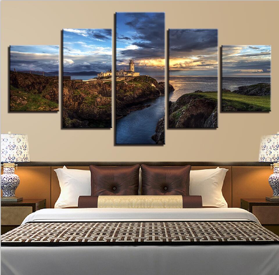 Seaview Sunshine 4 – Nature Canvas Wall Art