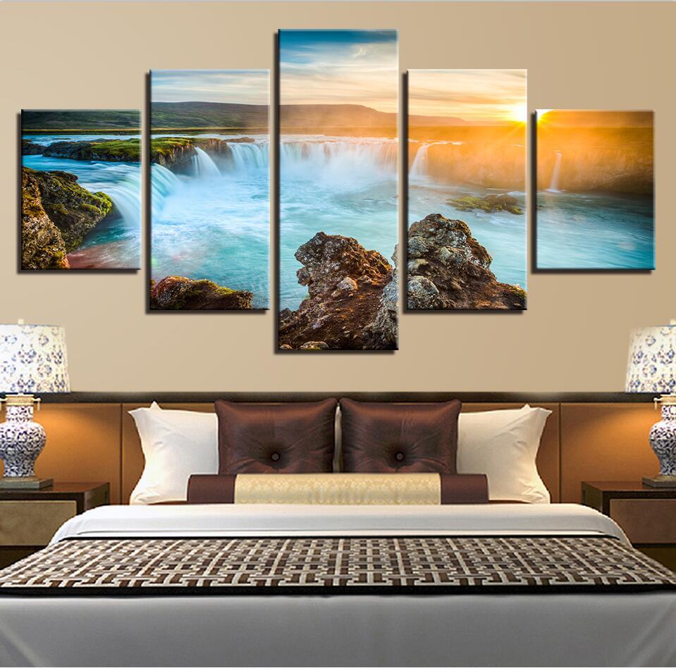 Seaview Sunshine – Nature Canvas Wall Art