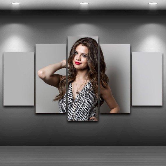 Selena Marie Gomez Singer – Music Canvas Wall Art