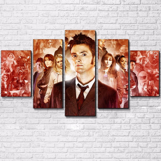 Seri Doctor Who – Movie Canvas Wall Art