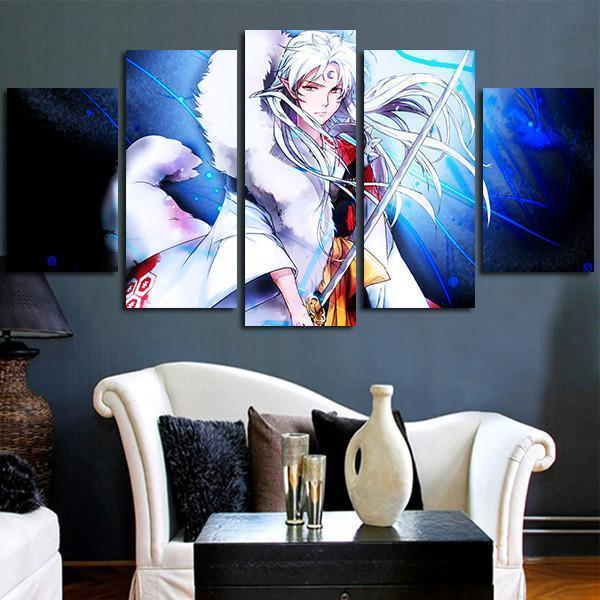 Sesshomaru In Inuyasha Anime – Canvas Wall Art