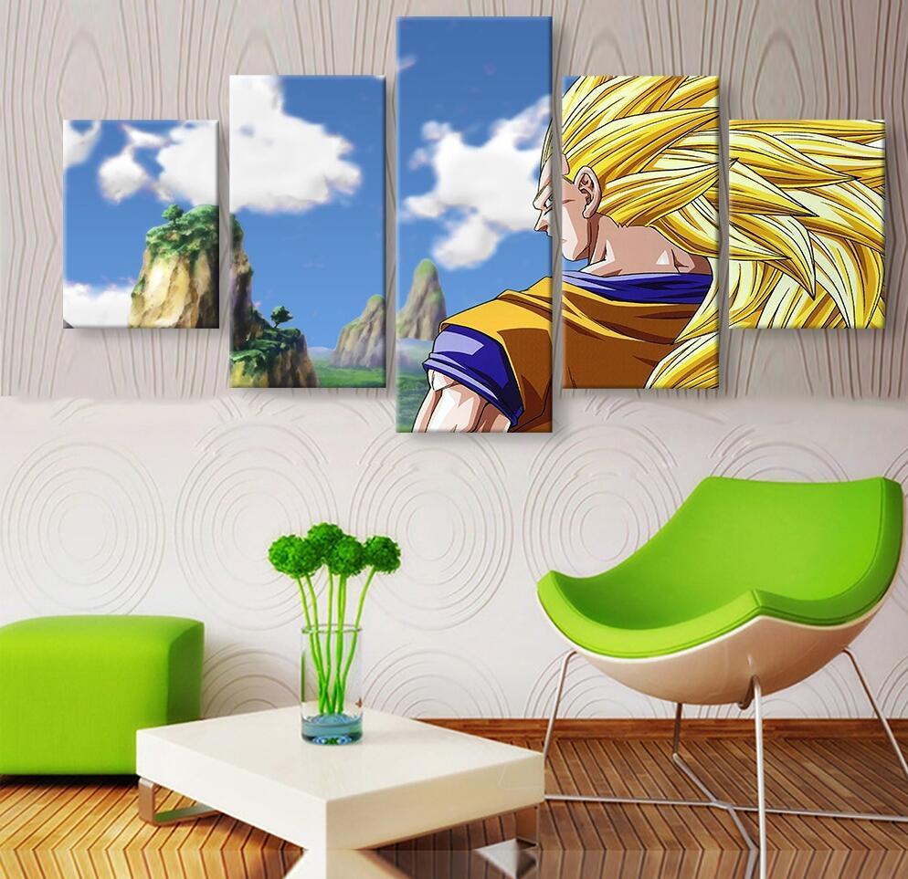 Seven Dragon Ball Figure 2 – Anime Canvas Wall Art