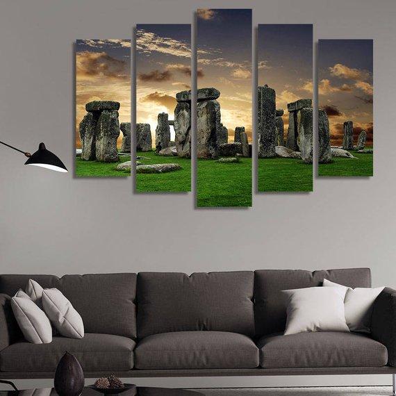 Shaping Stones – Abstract Canvas Wall Art
