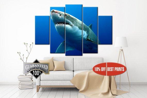 Shark 7 – Animal Canvas Wall Art