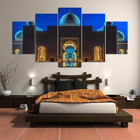 Sheikh Zayed Mosque – Nature Canvas Wall Art
