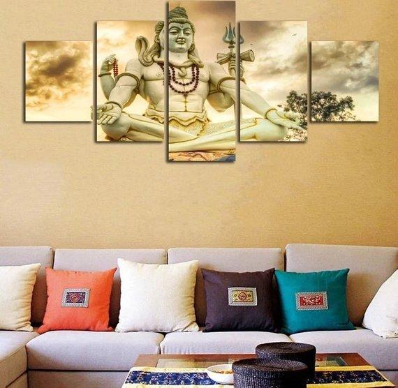 Shiva 17 – Religion Canvas Wall Art