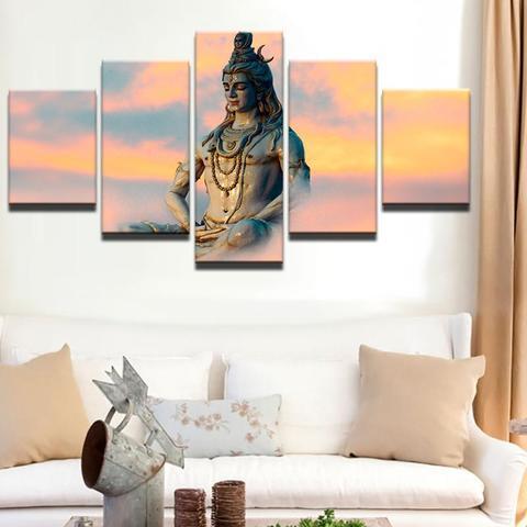 Shiva Sky – Religion Canvas Wall Art