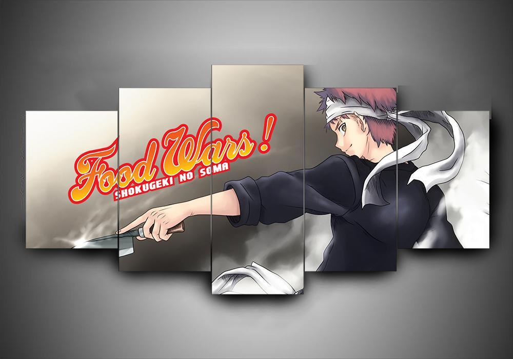 Shokugeki No Soma Anime Canvas Wall Art