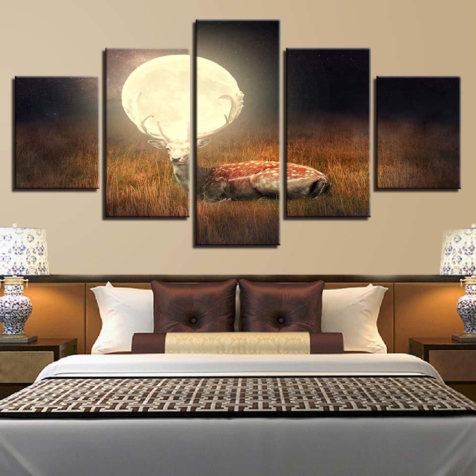 Sika Deer – Animal Canvas Wall Art