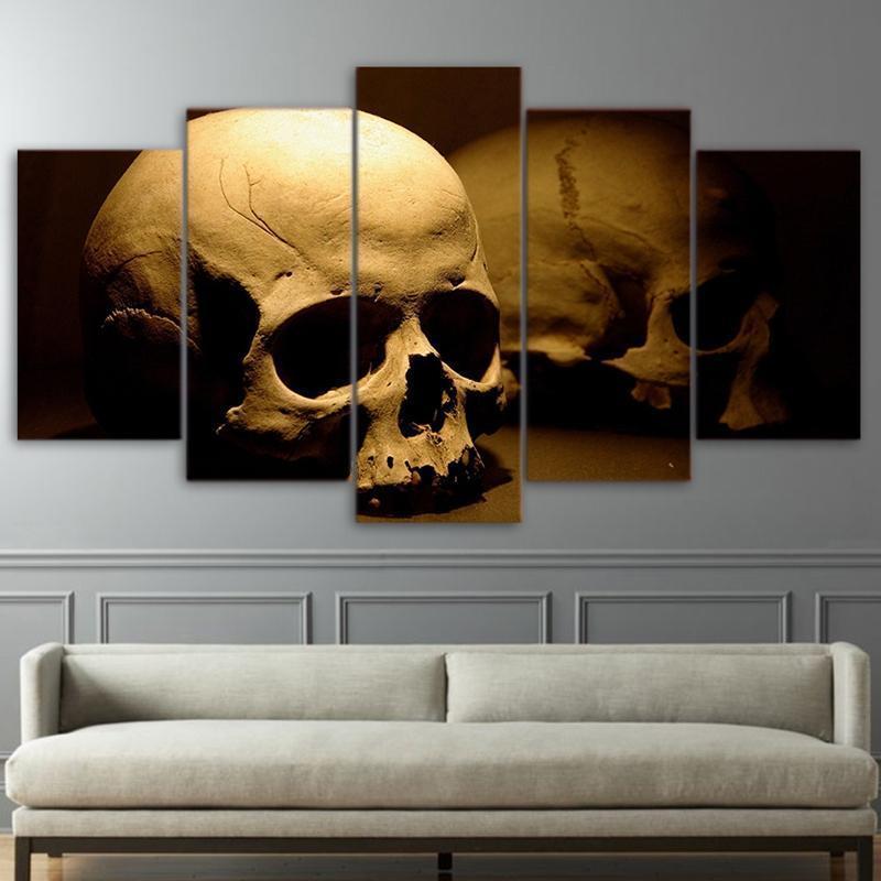 Simply, Those Skulls – Halloween Canvas Wall Art