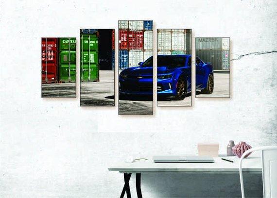 Sixth Gen Camaro – Automative Canvas Wall Art