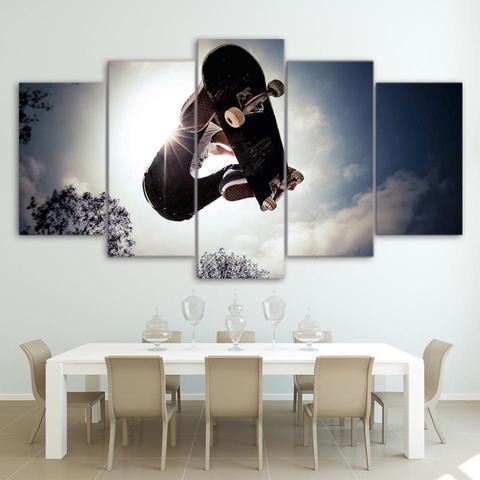 Skater High – Sport Canvas Wall Art