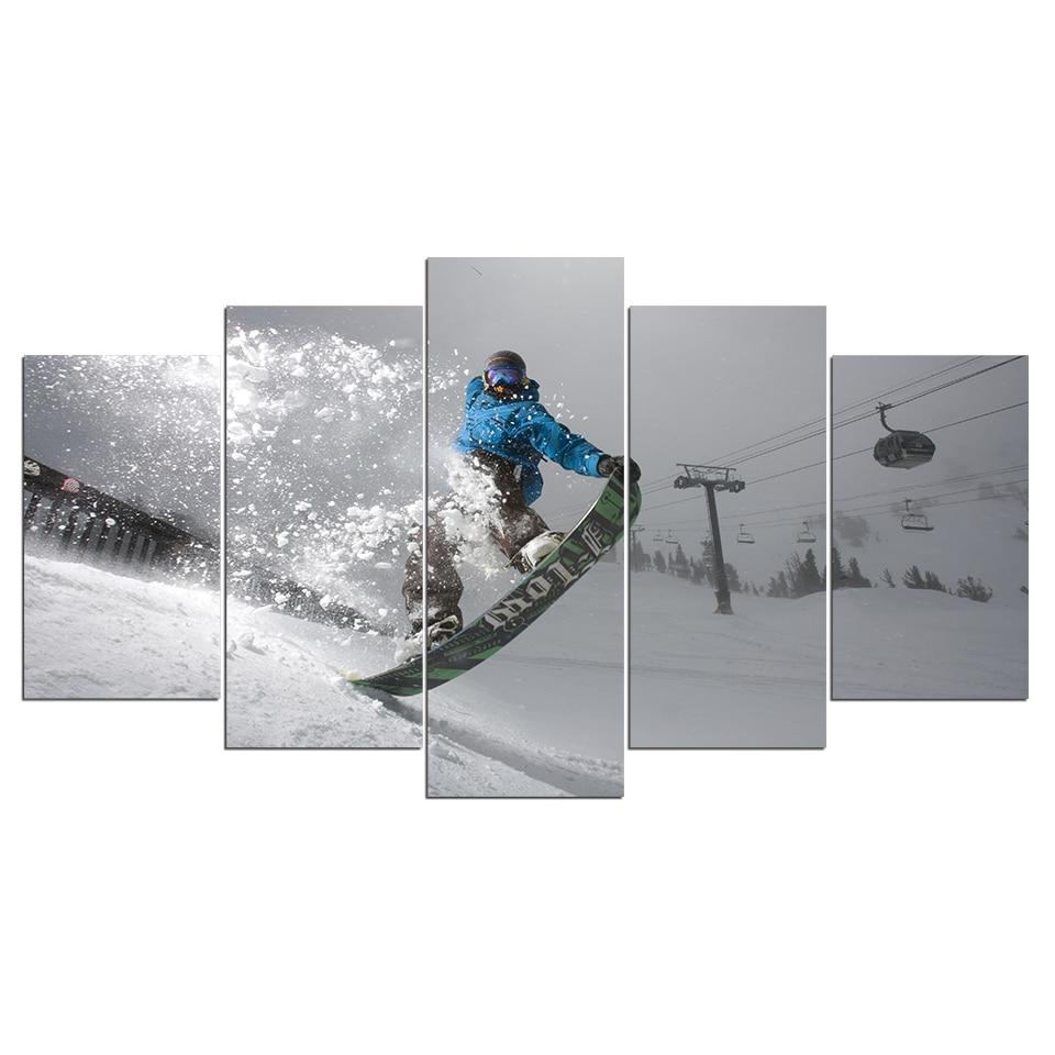 Ski – Sport Canvas Wall Art