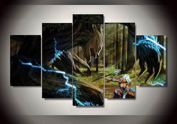Skyrim 5 – Gaming Canvas Wall Art