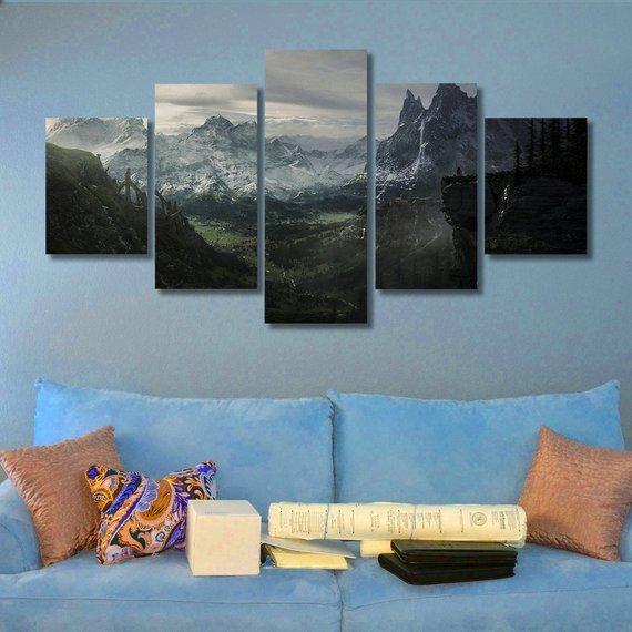 Skyrim – Nature Canvas Wall Art