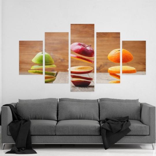 Sliced Fruit – Nature Canvas Wall Art