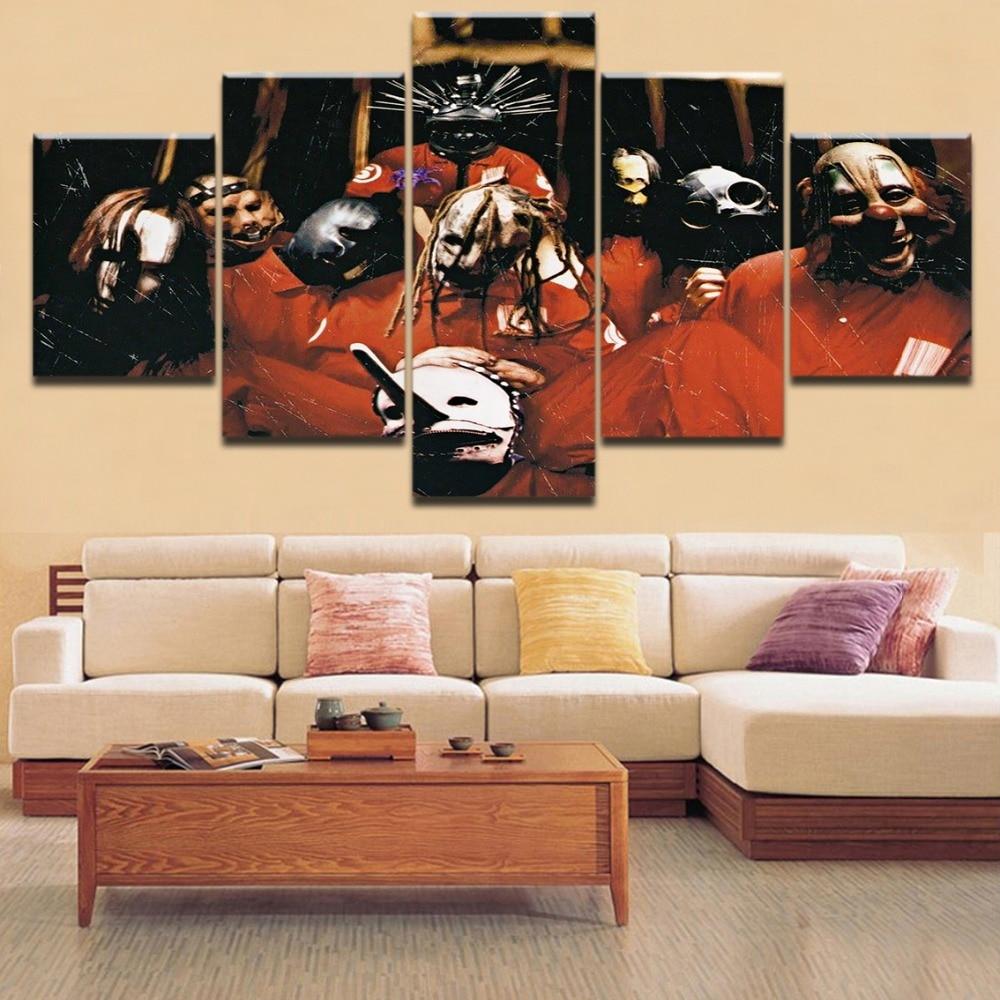 Slipknot Heavy Metal Band 2 Celebrity – Canvas Wall Art