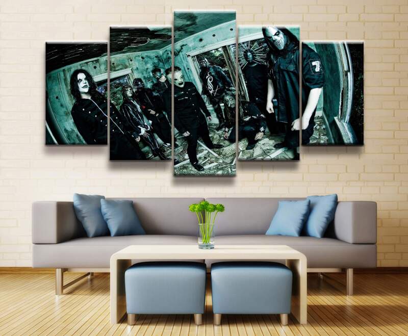 Slipknot Heavy Metal Band Celebrity Canvas Wall Art