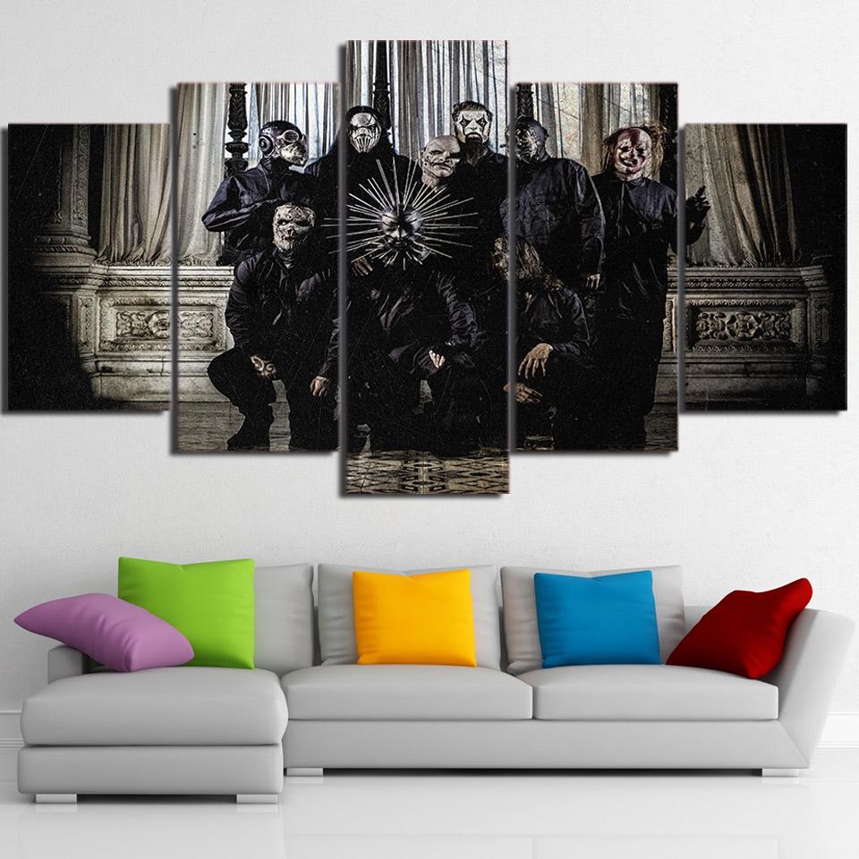 Slipknot Nu Metal – Movie Canvas Wall Art
