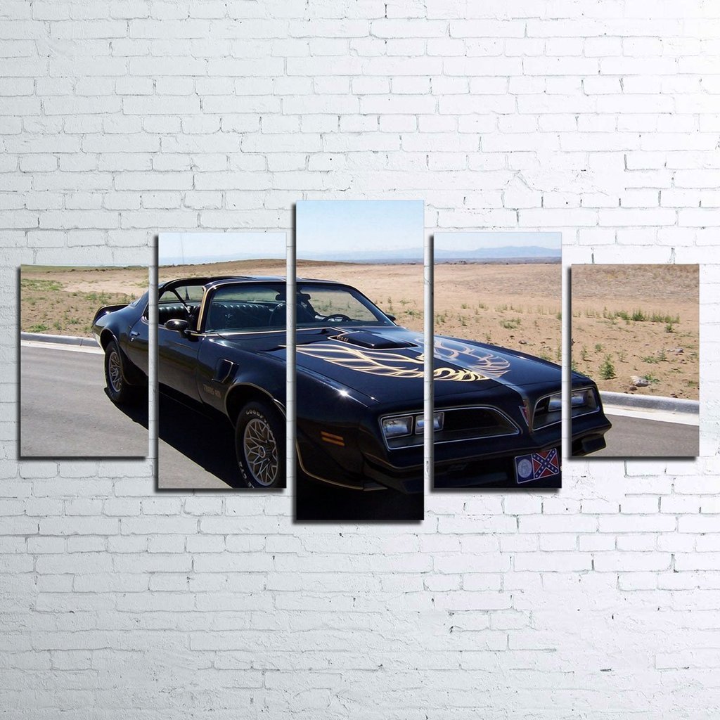 Smokey Trans Am – Automotive Canvas Wall Art