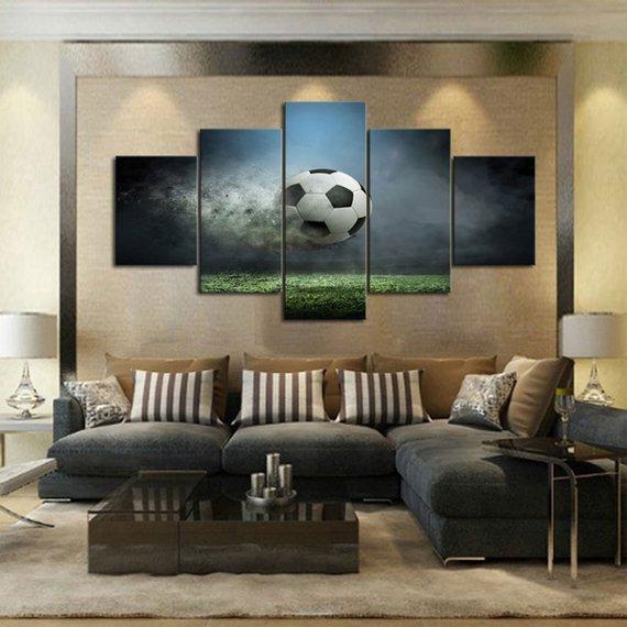 Smokin Kick – Sport Canvas Wall Art