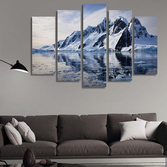 Snow Cover – Nature Canvas Wall Art