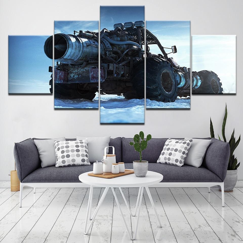Snow Game – Automative Canvas Wall Art