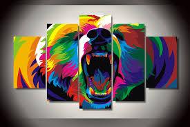 Snowball Roar – Abstract Canvas Wall Art