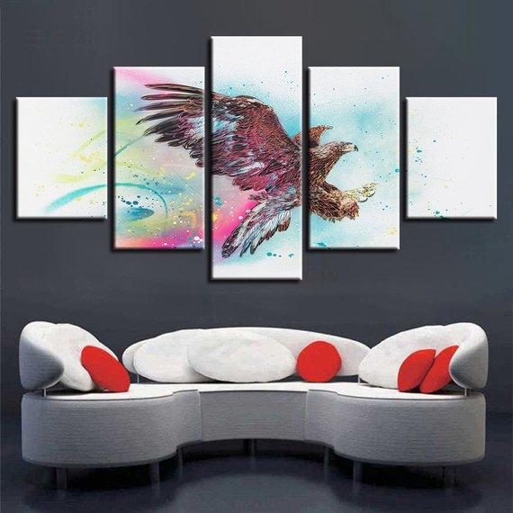 Soaring Eagle – Animal Canvas Wall Art
