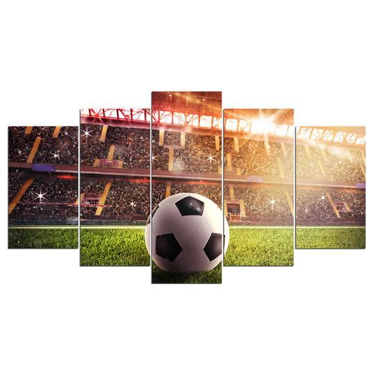 Soccer Football Stadium 1 – Sport Canvas Wall Art
